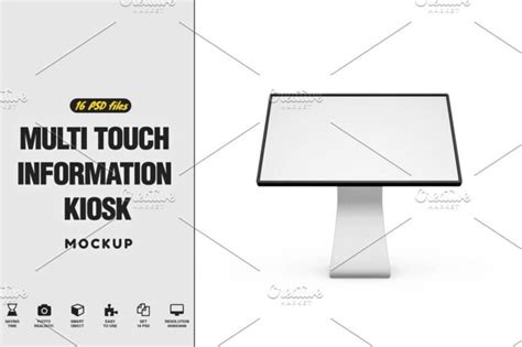 27+ Best Promotional Kiosk Mockup PSD Templates - Mockup Den