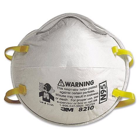 Buy NIOSH 3M 8210 N95 Particulate Respirator Disposable Mask Anti Haze ...