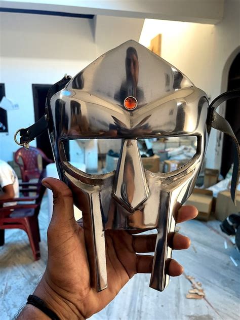 MF Doom Mad Villain Gladiator Mask Wearable Cosplay Costume - Etsy Canada