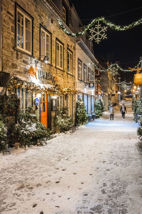 Québec City Is The Winter Wonderland Vacation Of Your Dreams | Condé ...