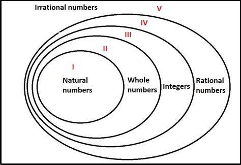 Venn Diagram Of Real Numbers - Hanenhuusholli