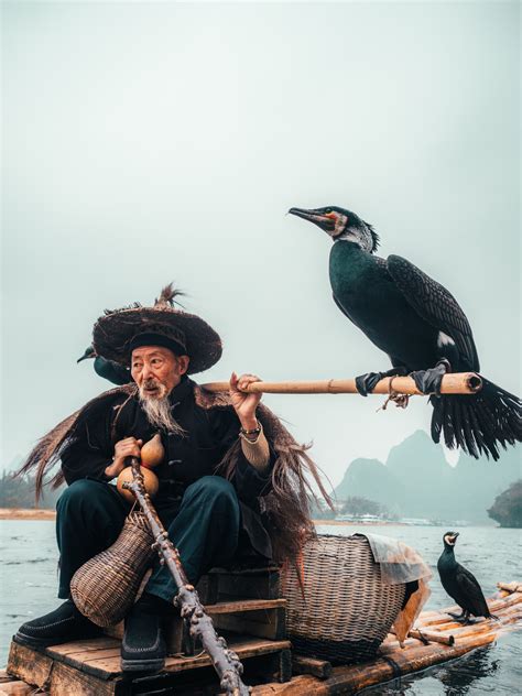 Learn the Story Behind This Photo of a Cormorant Fisherman in China