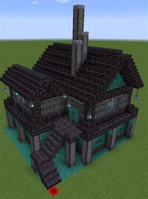 Beautiful Minecraft House Design with Lights | Minecraft Crafts