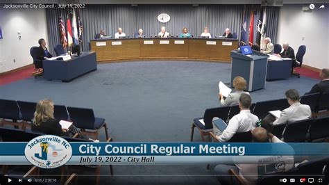 City Council Meetings | Jacksonville, NC - Official Website