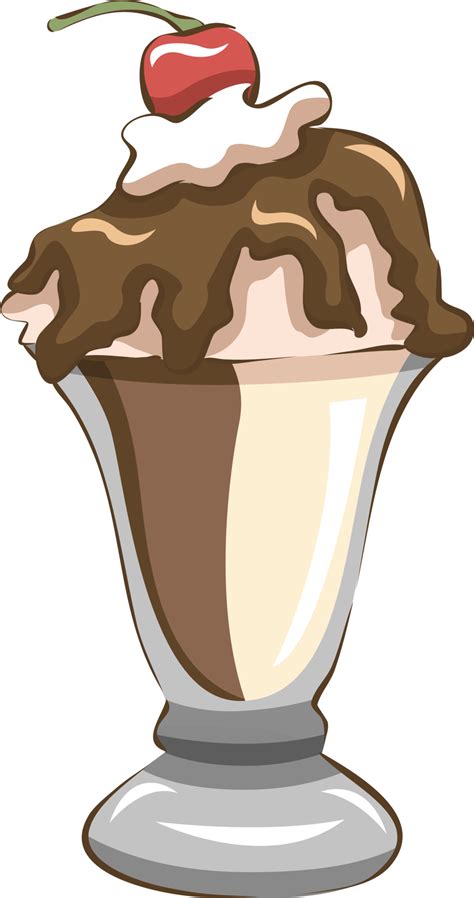 Ice Cream Sundae Clipart Hotsell | aria-database.com