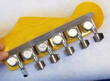 Fender locking guitar tuners installation guide