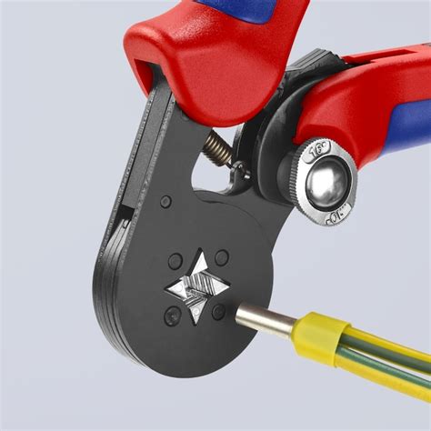 KNIPEX 7-in Round Jaw Crimping Pliers in the Pliers department at Lowes.com