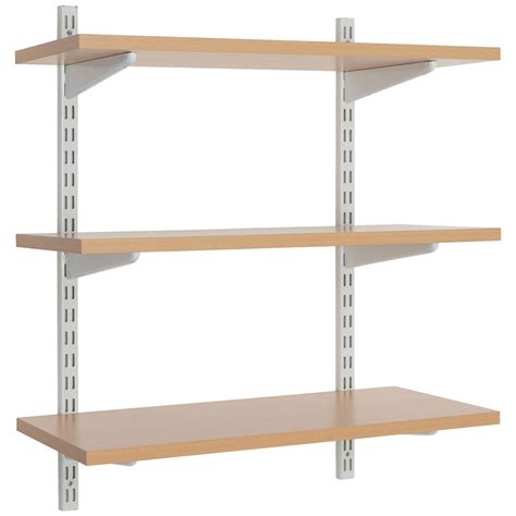 Office Wall Mounted Shelving Kit in White | Free UK Delivery