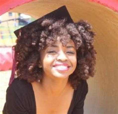 2015 Black Girls Graduation Hairstyle With Pretty Small Curls