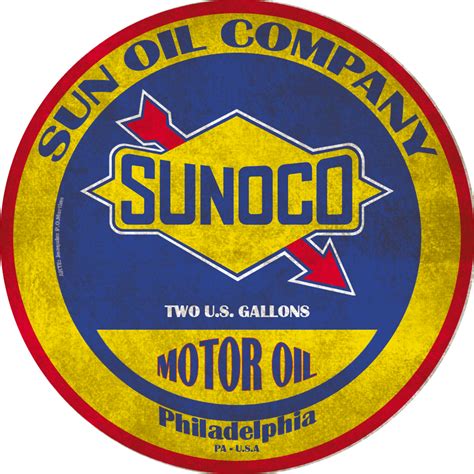 Home & Living Home Decor Sonoco Motor Oil Metal Sign Wall Hangings etna ...