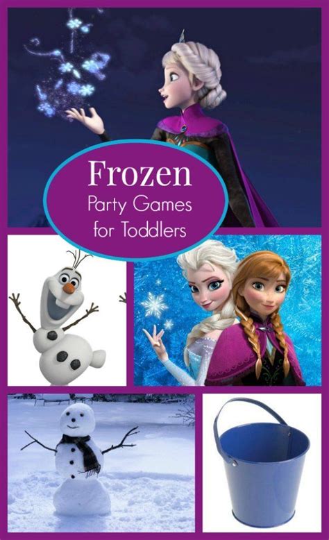 Frozen Party Games For Toddlers- My Kids Guide | Frozen birthday party ...