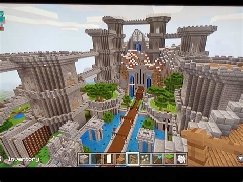 main entrance to my hollowed out mountain base : r/Minecraft