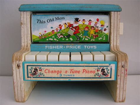 Vintage Toy Piano Fisher Price 910 by SoSylvie on Etsy