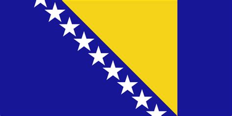 Just Pictures Wallpapers: Bosnia and Herzegovina Flag