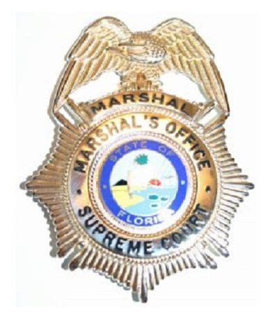 Florida Supreme Court Marshal | Police officer badge, Police badge ...