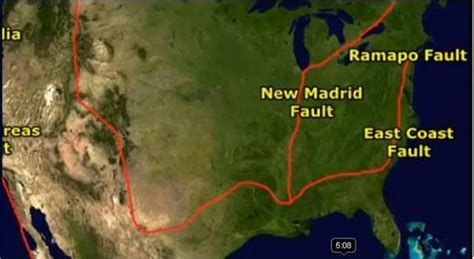 East Coast of America Fault Line | Geology