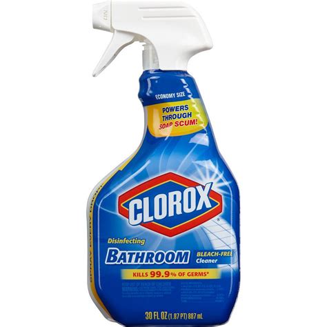 Clorox 30 oz. Disinfecting Bathroom Cleaner-4460008033 - The Home Depot