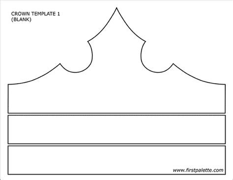 Prince and Princess Crown Templates | Free Printable Templates ...