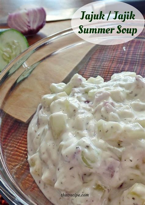 Cool and Creamy Cucumber and Yogurt Salad (aka Jajuk or Armenian Summer ...