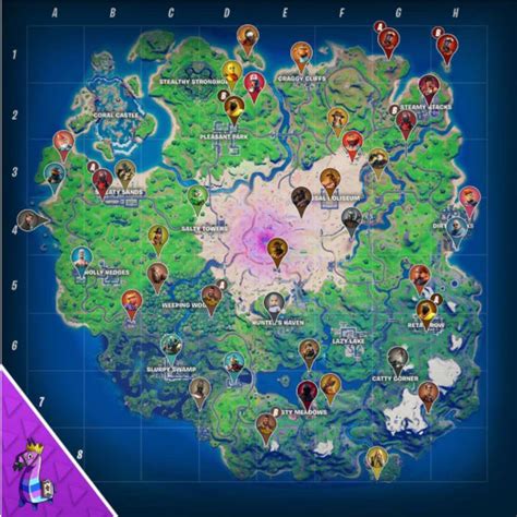 All NPC locations in Fortnite : r/fortnitehelp