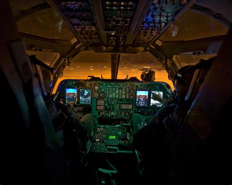 Rockwell B-1B Lancer cockpit Jan. 21 2014 at Dyess Air Force Base Texas ...