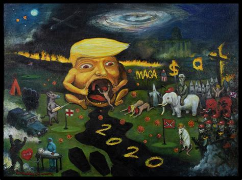 Hellscape 2020 Painting by Walter Simon - Fine Art America