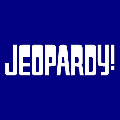 Image - Jeopardy! Logo in Navy Blue Background in White Letters.png ...