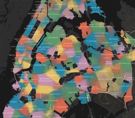 An Extremely Detailed Map of New York City Neighborhoods