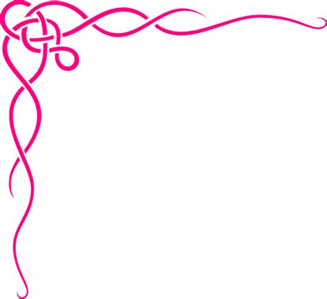 Pink Swirl Clip Art at Clker.com - vector clip art online, royalty free ...