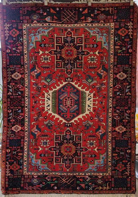 Gharajeh Fine Wool Handmade Persian Rug - Emperor Rugs Gallery