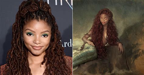 Fans Flood The Internet With Fan Arts Of Halle Bailey As New Ariel