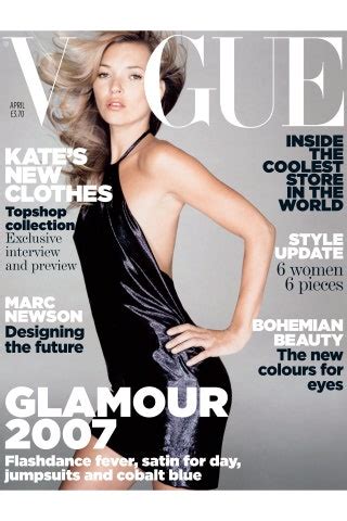 Kate Moss on the cover of Vogue | British Vogue | British Vogue