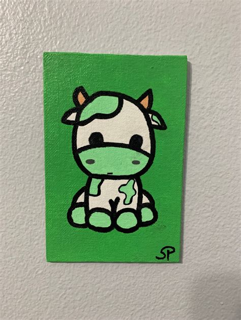 Cow Acrylic Paintings - Etsy