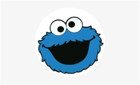 Cookie Monster - Sesame Street Cookie Monster Face Transparent PNG ...