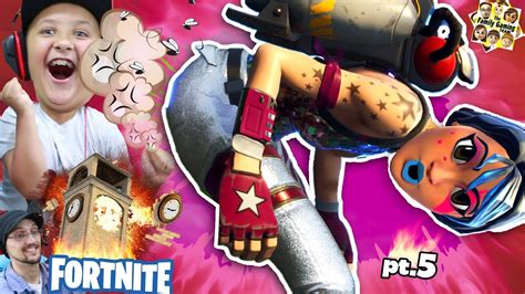 FORTNITE FUNNY EPIC MOMENTS COMPILATION w/ FGTEEV Mike (Battle Royale ...