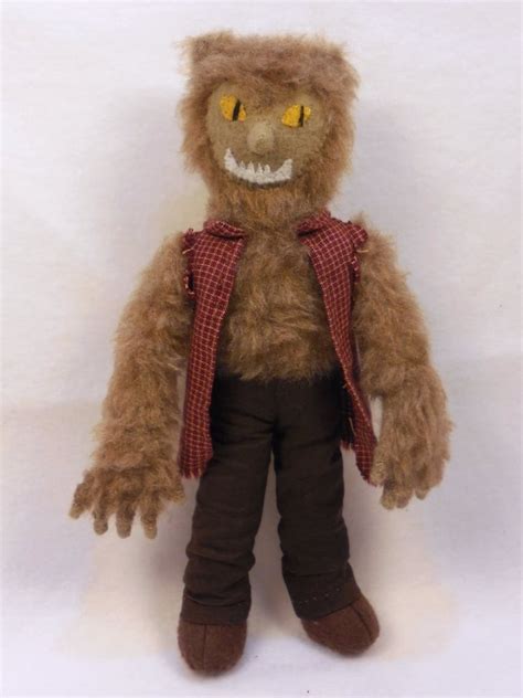 Silent Orchid Studio — Wolfman, werewolf plush toy