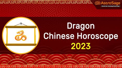 Dragon Chinese Horoscope 2023: Dragon Chinese Zodiac 2023 Predictions