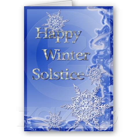 Happy Winter Solstice Holiday Card | Zazzle.com | Happy winter solstice ...