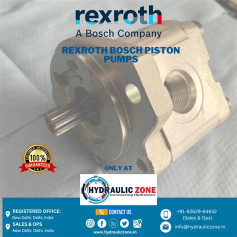 Bosch Rexroth Gear Pump - Latest Price, Dealers & Retailers in India