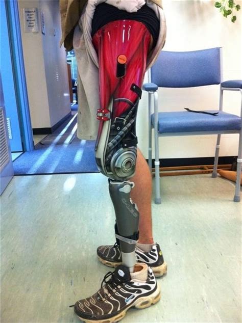 An awesome cybernetic leg | Teknologee | Pinterest