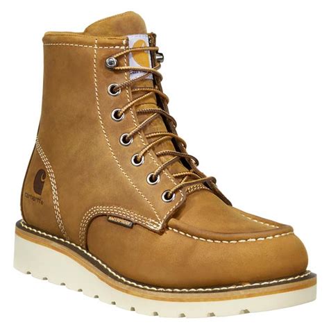 Women's Carhartt 6" Wedge Moc Toe Waterproof Boots | Work Boots ...