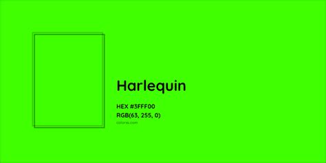 About Harlequin - Color meaning, codes, similar colors and paints ...