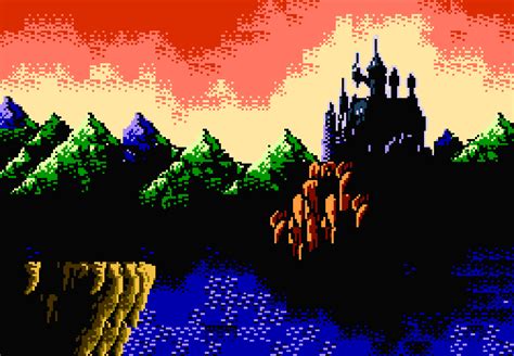 Wallpaper : castle, video games, blood, retro games, Dracula, pixels ...