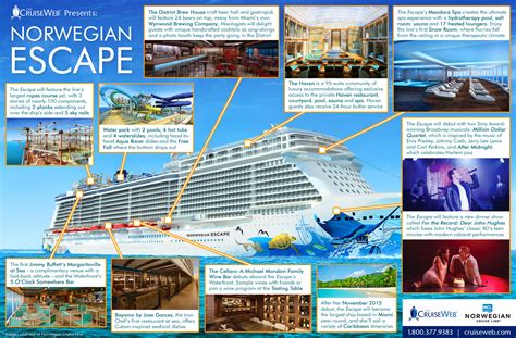 Norwegian Escape Cruise Ship, 2019 and 2020 Norwegian Escape ...