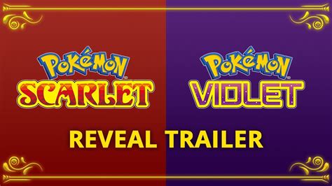 Pokémon Scarlet and Pokémon Violet | Announcement Trailer ...