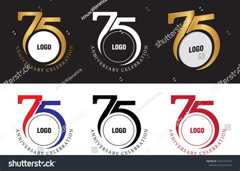 5,287 75th Anniversary Logo Images, Stock Photos, 3D objects, & Vectors | Shutterstock