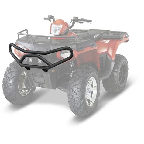 Front Deluxe Brushguard- Black | 2014 Polaris Sportsman 400 HO