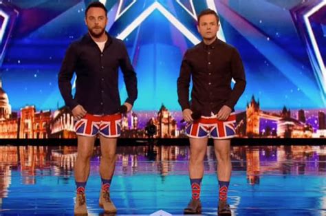 Britain's Got Talent 2017: Ant and Dec strip down to their boxers ...