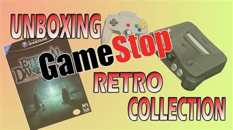 Unboxing: GameStop Retro Collection - YouTube