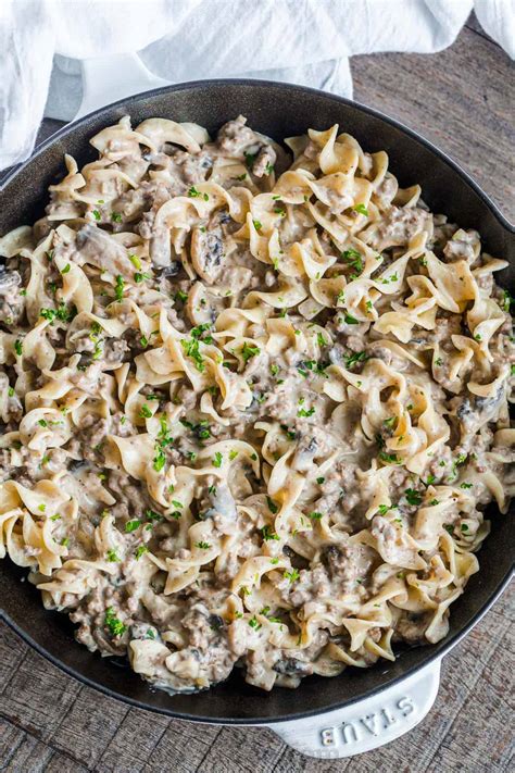 Don’t Miss Our 15 Most Shared Beef Stroganoff Recipe with Ground Beef ...